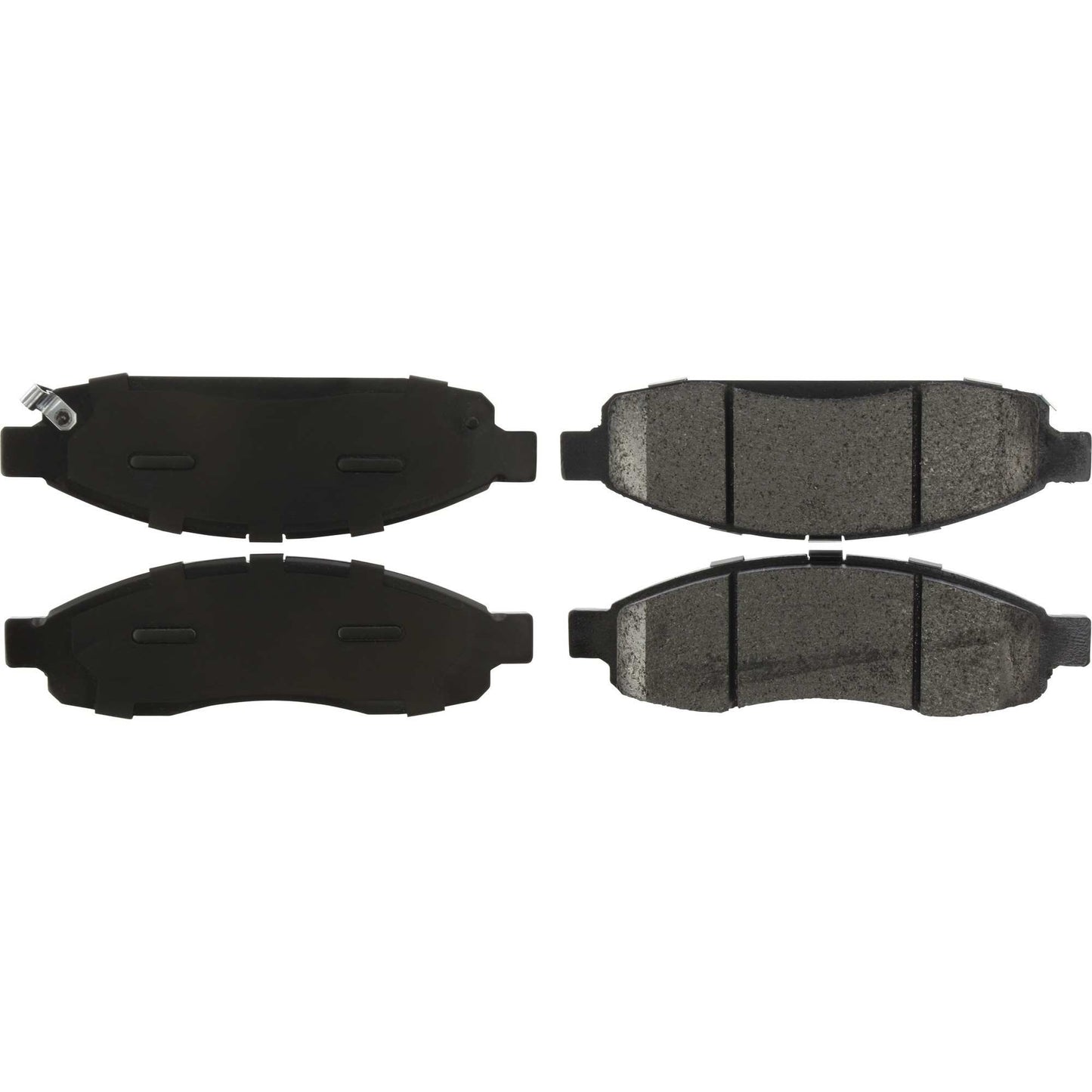 Centric Parts Disc Brake Pad Set Posi Quiet Extended Wear with Shims and Hardware for 2004-2006 Infiniti QX56, 2004-2005 Nissan Armada, 2004 Pathfinder Armada, 2004-2007 Titan 106.11830