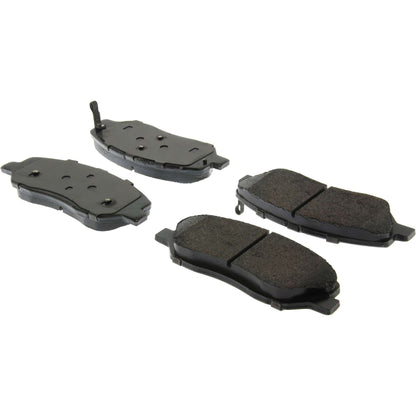 Centric Parts Disc Brake Pad Set Posi Quiet Extended Wear with Shims and Hardware for 2007-2009 Hyundai Entourage, 2007-2016 Santa Fe