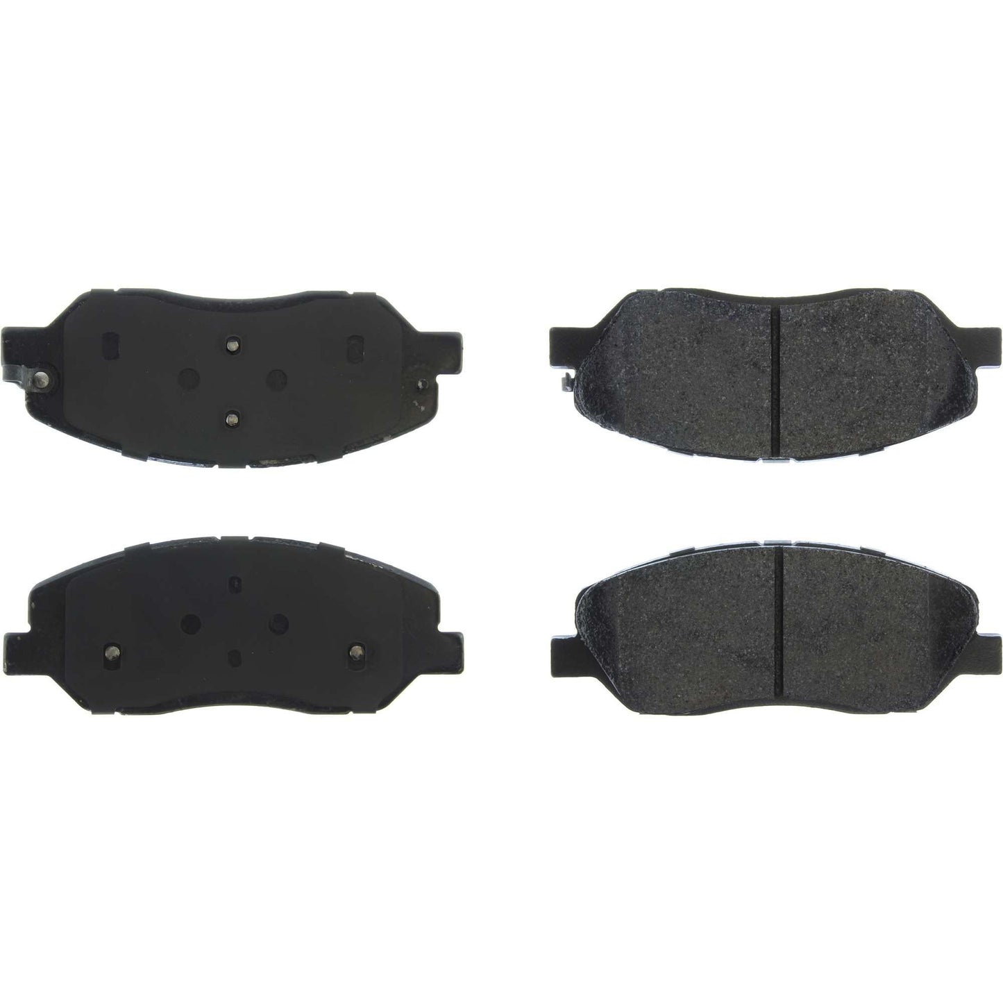 Centric Parts Disc Brake Pad Set Posi Quiet Extended Wear with Shims and Hardware for 2007-2009 Hyundai Entourage, 2007-2016 Santa Fe