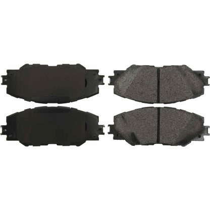 Centric Parts Disc Brake Pad Set Posi Quiet Extended Wear with Shims and Hardware for 2006-2018 Toyota RAV4