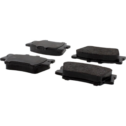 Centric Parts Disc Brake Pad Set Posi Quiet Extended Wear with Shims and Hardware for 2006-2018 Toyota RAV4 106.12121