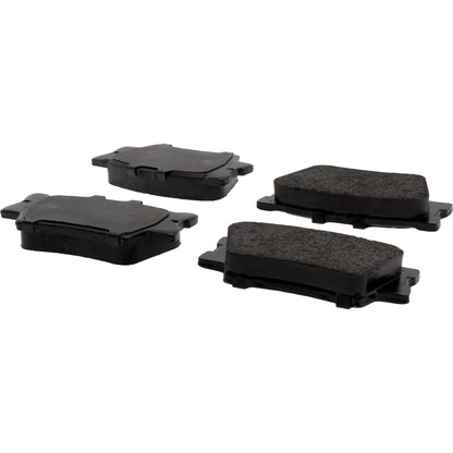 Centric Parts Disc Brake Pad Set Posi Quiet Extended Wear with Shims and Hardware for 2006-2018 Toyota RAV4 106.12121