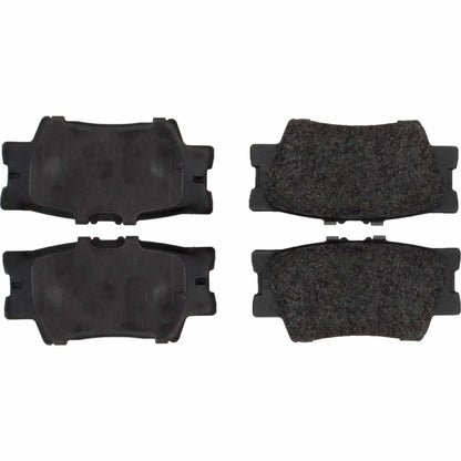 Centric Parts Disc Brake Pad Set Posi Quiet Extended Wear with Shims and Hardware for 2006-2018 Toyota RAV4 106.12121