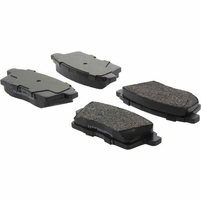 Centric Parts Disc Brake Pad Set Posi Quiet Extended Wear with Shims and Hardware for 2007-2015 Ford Edge Lincoln MKX Mazda CX-7 CX-9 106.12590