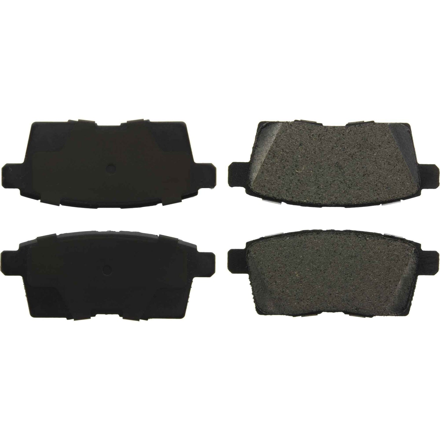 Centric Parts Disc Brake Pad Set Posi Quiet Extended Wear with Shims and Hardware for 2007-2015 Ford Edge Lincoln MKX Mazda CX-7 CX-9 106.12590