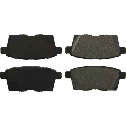 Centric Parts Disc Brake Pad Set Posi Quiet Extended Wear with Shims and Hardware for 2007-2015 Ford Edge Lincoln MKX Mazda CX-7 CX-9 106.12590