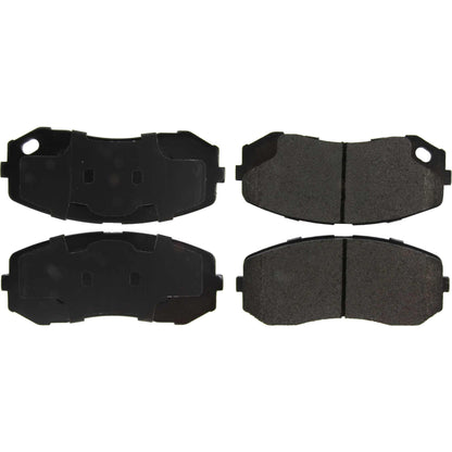Centric Parts Disc Brake Pad Set Posi Quiet Extended Wear with Shims and Hardware for Freightliner FL360 2012-2010 106.12650