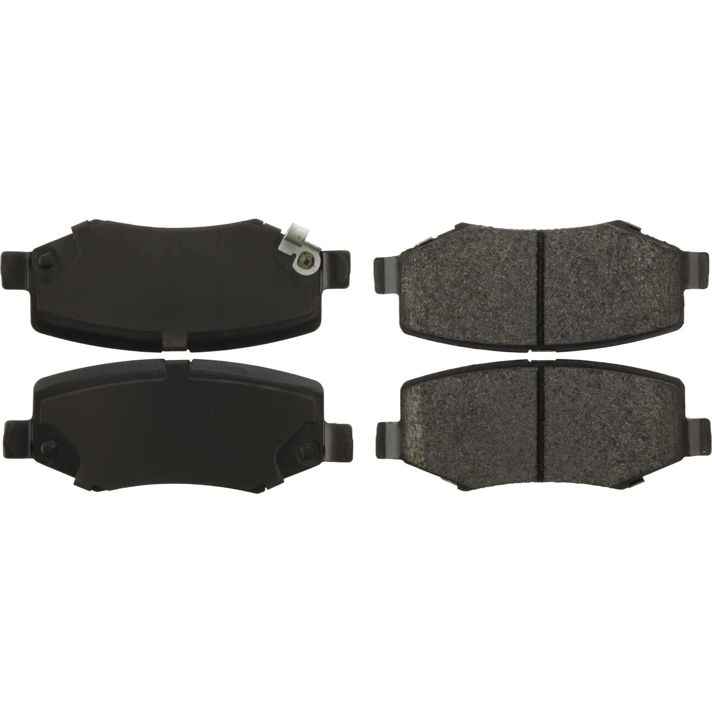 Centric Parts Disc Brake Pad Set Posi Quiet Extended Wear with Shims and Hardware for Dodge Nitro 2007-2011 Jeep Liberty 2008-2013 Wrangler 2007-2017 Wrangler JK 2018 106.12740