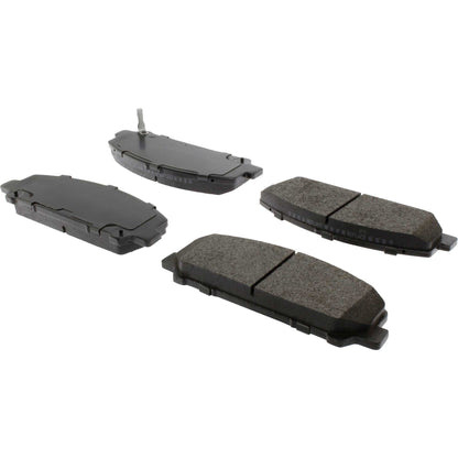 Centric Parts Disc Brake Pad Set Posi Quiet Extended Wear with Shims and Hardware for 2010-2005 Infiniti QX56 2011-2006 Nissan Armada 2010-2007 Titan 106.12860