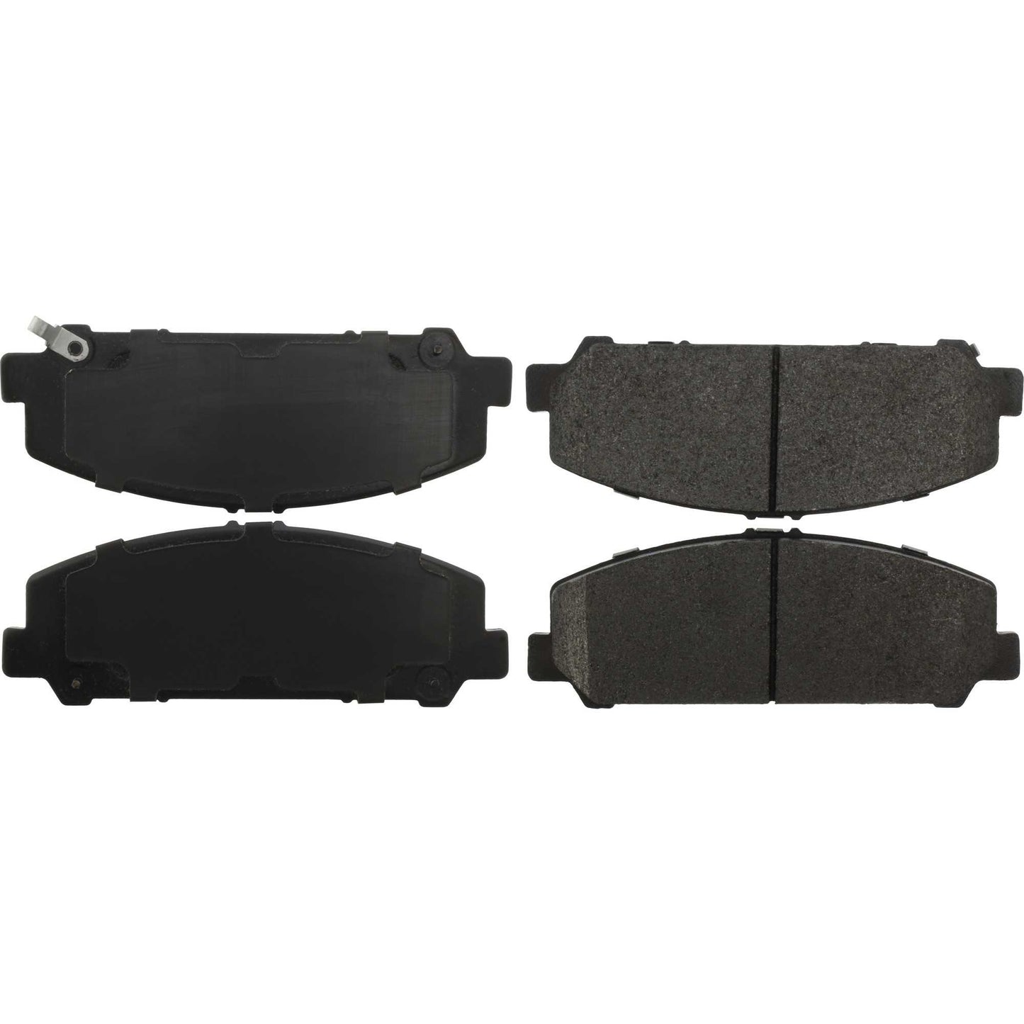 Centric Parts Disc Brake Pad Set Posi Quiet Extended Wear with Shims and Hardware for 2010-2005 Infiniti QX56 2011-2006 Nissan Armada 2010-2007 Titan 106.12860