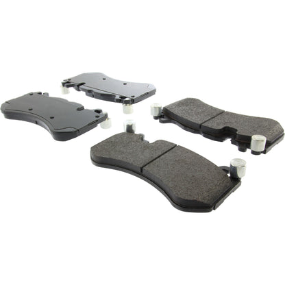 Centric Parts Disc Brake Pad Set Posi Quiet Extended Wear with Shims and Hardware for Audi RS7, Mercedes-Benz AMG GT, AMG GT 53/63/63 S, AMG GT C/R, AMG GT R Pro, AMG GT S, C63 AMG, C63 AMG S 106.12910