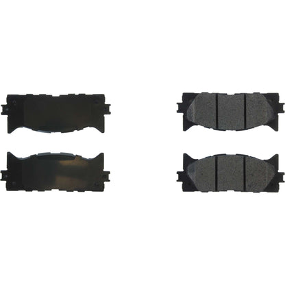Centric Parts Disc Brake Pad Set Posi Quiet Extended Wear with Shims and Hardware for 2018-2013 Lexus ES300h 106.12930