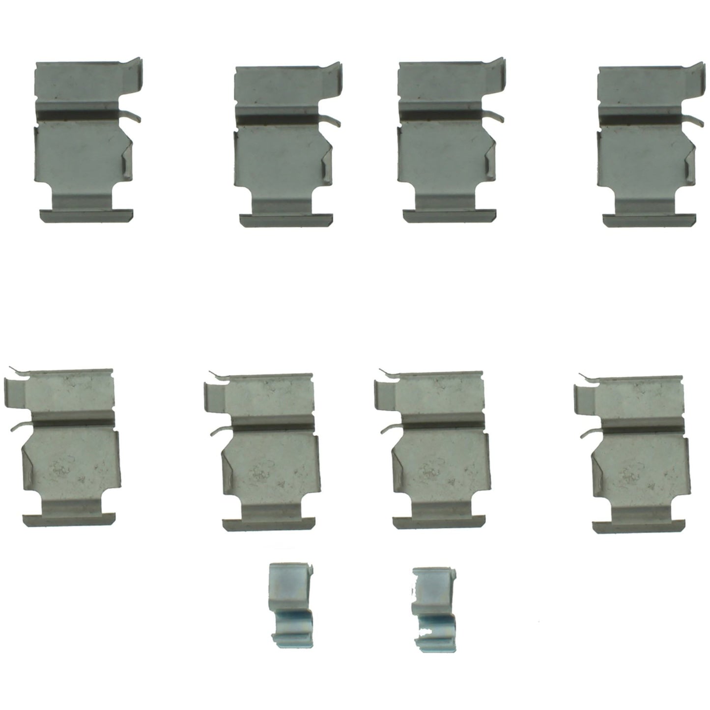 Centric Parts Disc Brake Pad Set Posi Quiet Extended Wear with Shims and Hardware for 2008-2013 Lexus LX570 Toyota Land Cruiser 2008-2013 Sequoia 2008-2022 Tundra 2007-2021 106.13040