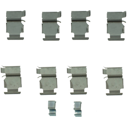 Centric Parts Disc Brake Pad Set Posi Quiet Extended Wear with Shims and Hardware for 2008-2013 Lexus LX570 Toyota Land Cruiser 2008-2013 Sequoia 2008-2022 Tundra 2007-2021 106.13040
