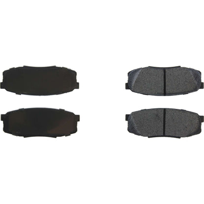 Centric Parts Disc Brake Pad Set Posi Quiet Extended Wear with Shims and Hardware for 2008-2013 Lexus LX570 Toyota Land Cruiser 2008-2013 Sequoia 2008-2022 Tundra 2007-2021 106.13040