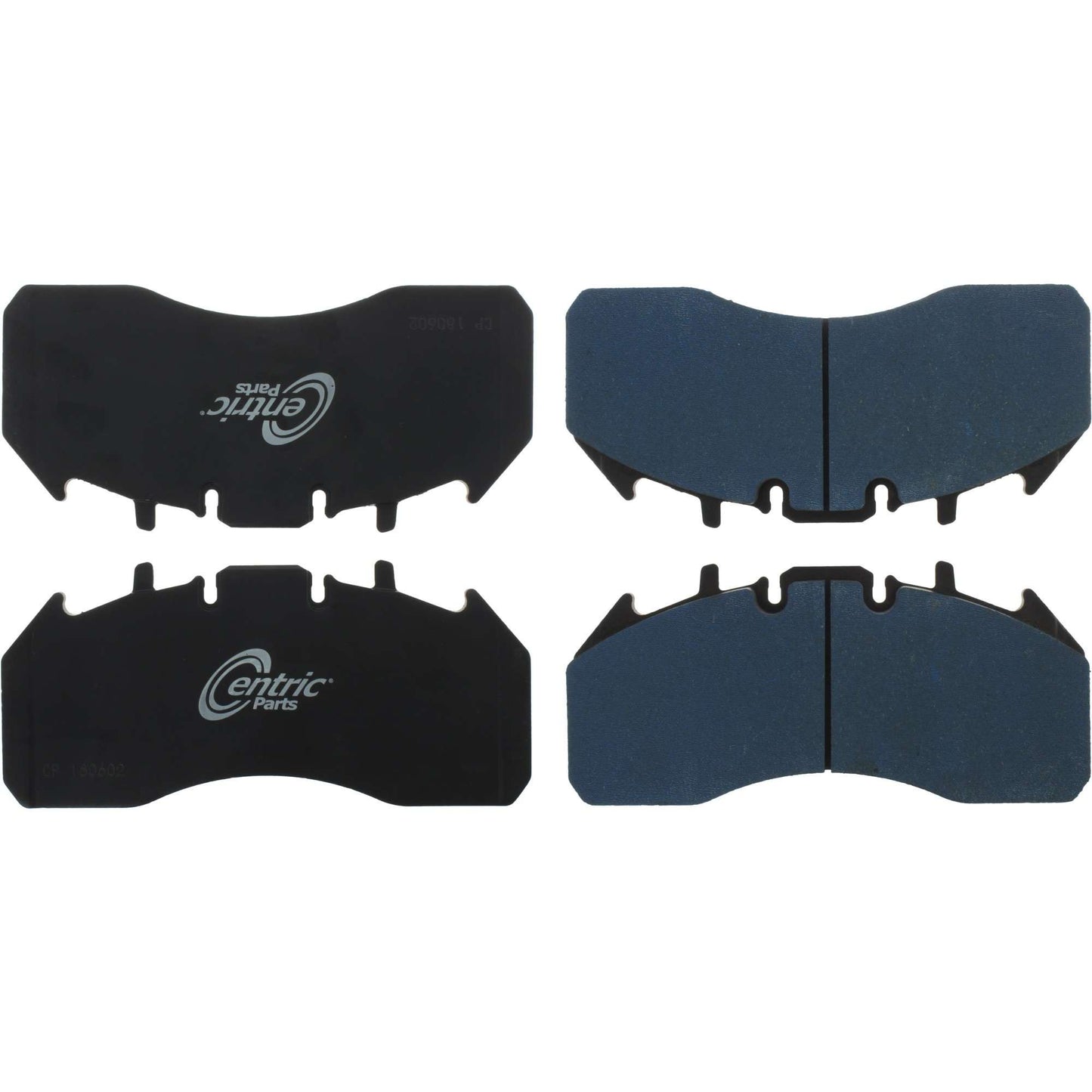 Centric Parts Disc Brake Pad Set Heavy Duty 23K Pad Air Disc Meritor Ex225 with Posi Quiet for 2008-2004