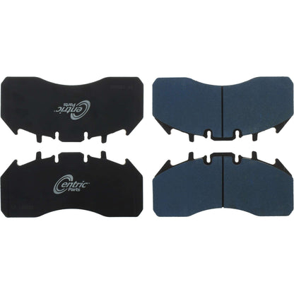 Centric Parts Disc Brake Pad Set Heavy Duty 23K Pad Air Disc Meritor Ex225 with Posi Quiet for 2008-2004