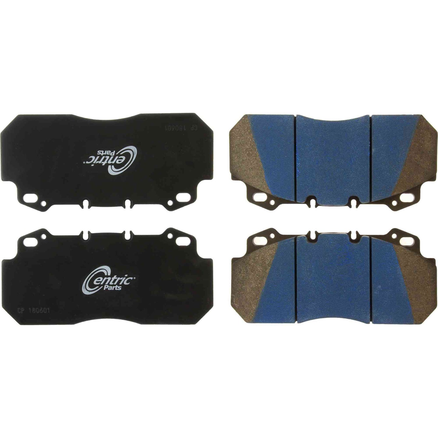 Centric Parts Disc Brake Pad Set Posi Quiet Heavy Duty 23K with Positive Molding 106.13120