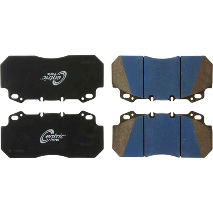 Centric Parts Disc Brake Pad Set Posi Quiet Heavy Duty 23K with Positive Molding 106.13120