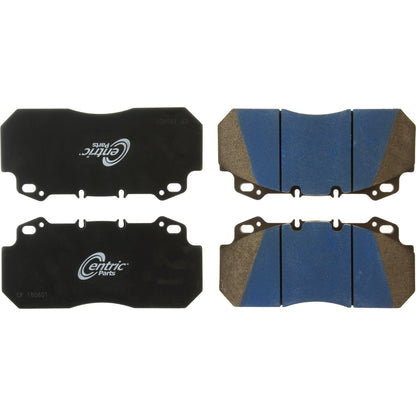 Centric Parts Disc Brake Pad Set Posi Quiet Heavy Duty 23K with Positive Molding 106.13120