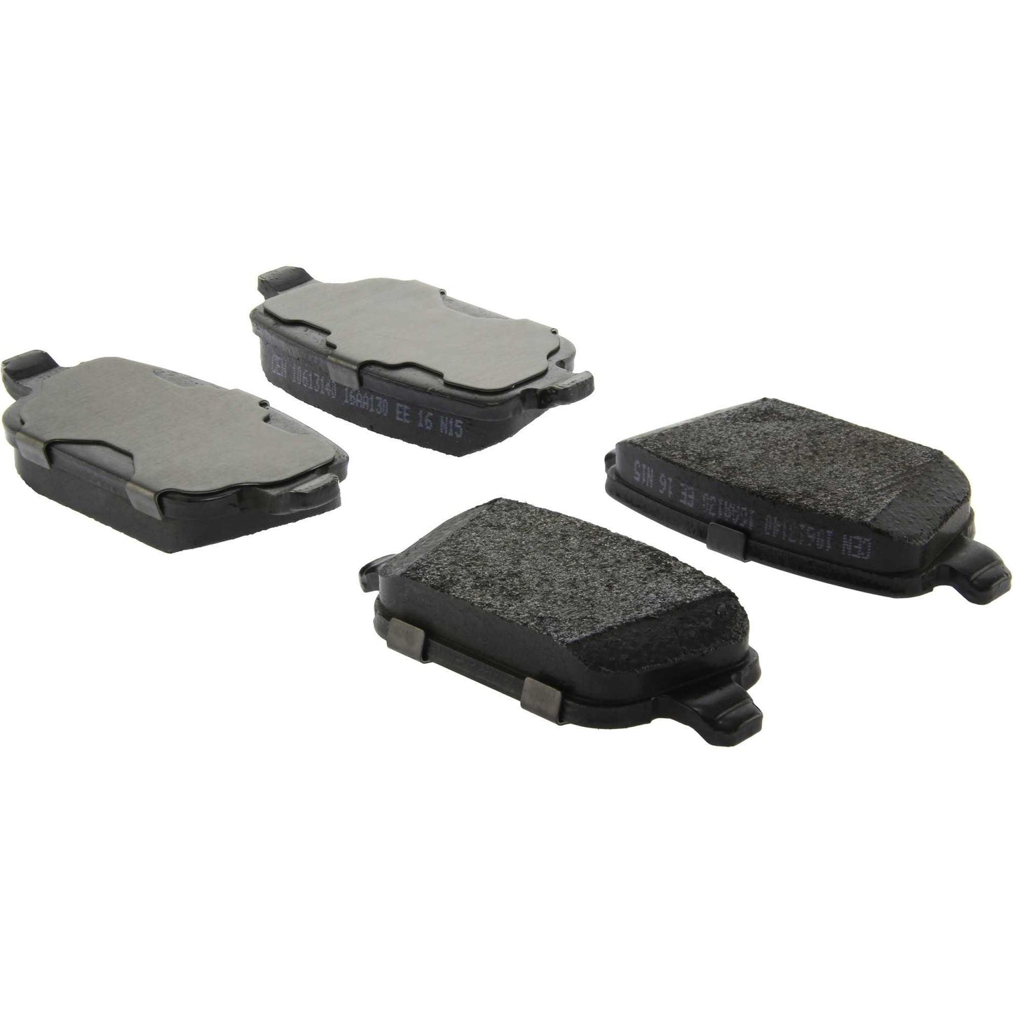 Centric Parts Disc Brake Pad Set Posi Quiet Extended Wear with Shims and Hardware for 2007-2011 Volvo S80 106.13140