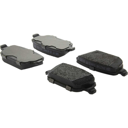 Centric Parts Disc Brake Pad Set Posi Quiet Extended Wear with Shims and Hardware for 2007-2011 Volvo S80 106.13140