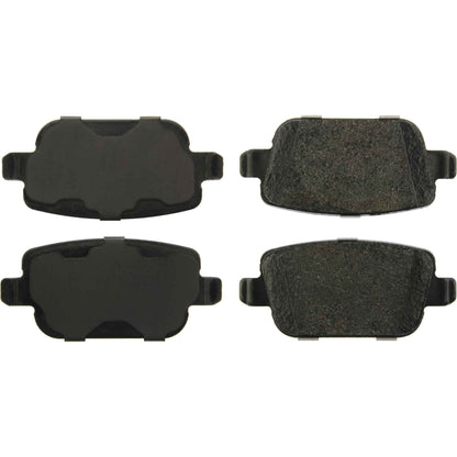 Centric Parts Disc Brake Pad Set Posi Quiet Extended Wear with Shims and Hardware for 2007-2011 Volvo S80 106.13140
