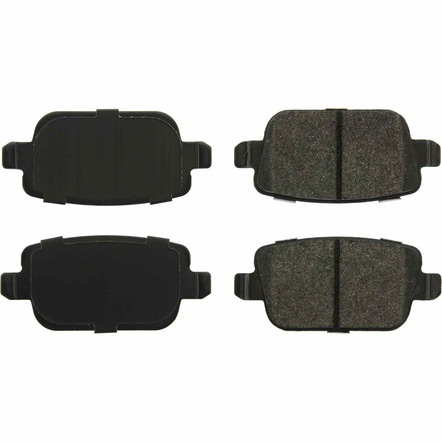 Centric Parts Disc Brake Pad Set Posi Quiet Extended Wear with Shims and Hardware for 2008-2012 Land Rover LR2 106.13141