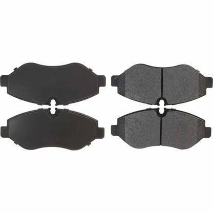 Centric Parts Disc Brake Pad Set Posi Quiet Extended Wear with Shims and Hardware for Dodge Sprinter 2500 2007-2009 Freightliner Sprinter 2500 2007-2018 Mercedes-Benz Metris 2016-2018 Volkswagen Crafter Van 2008-2017 Part 106.13160