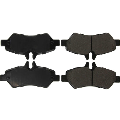 Centric Parts Disc Brake Pad Set Posi Quiet Extended Wear with Shims and Hardware for Dodge Sprinter 2500/3500 2007-2009, Freightliner Sprinter 2500/3500 2007-2018, Mercedes-Benz Sprinter 2007-2015