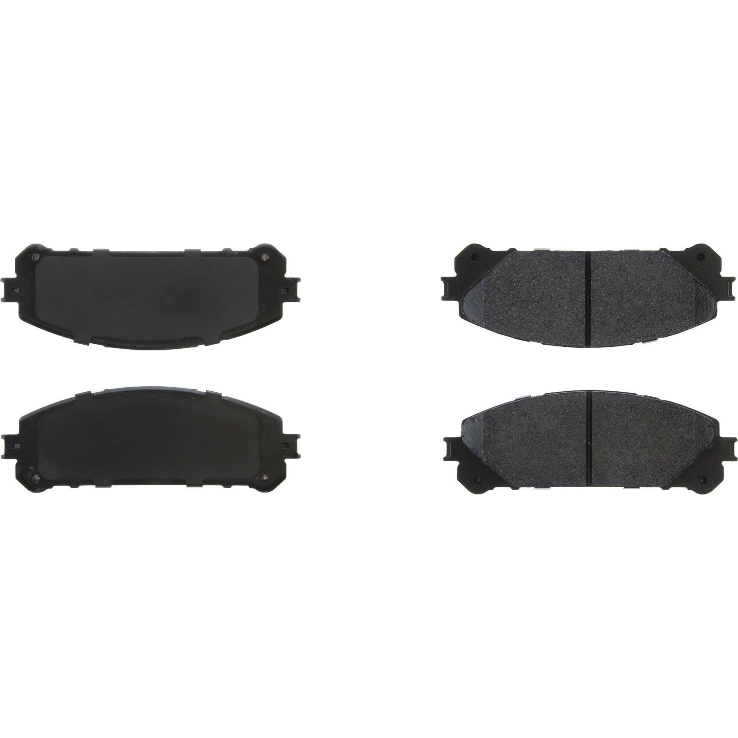 Centric Parts Disc Brake Pad Set Posi Quiet Extended Wear with Shims for Lexus NX200t 2015-2017 106.13240