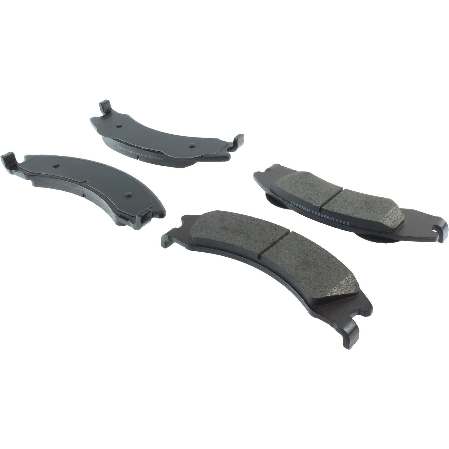 Centric Parts Disc Brake Pad Set Posi Quiet Extended Wear with Shims for 2008-2011 Ford E-150 Econoline 106.13290