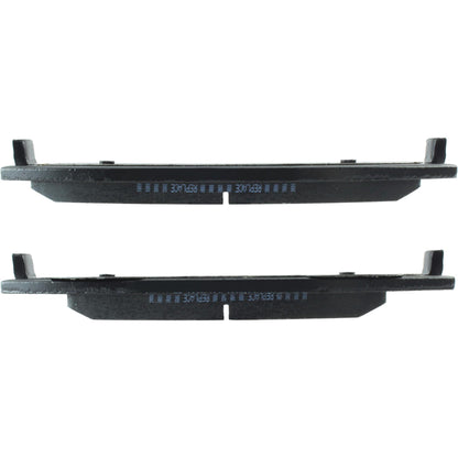 Centric Parts Disc Brake Pad Set Posi Quiet Extended Wear with Shims for 2008-2011 Ford E-150 Econoline 106.13290