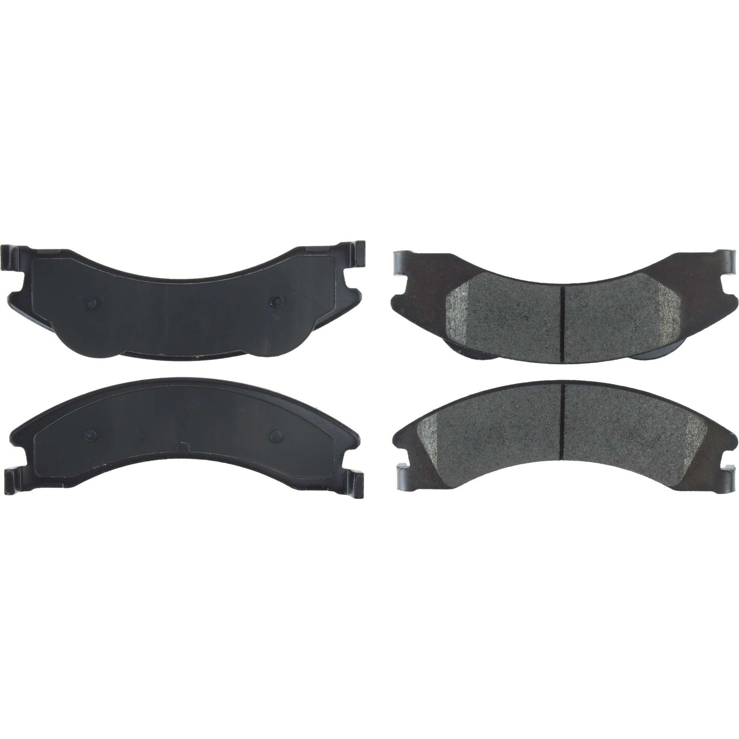 Centric Parts Disc Brake Pad Set Posi Quiet Extended Wear with Shims for 2008-2011 Ford E-150 Econoline 106.13290