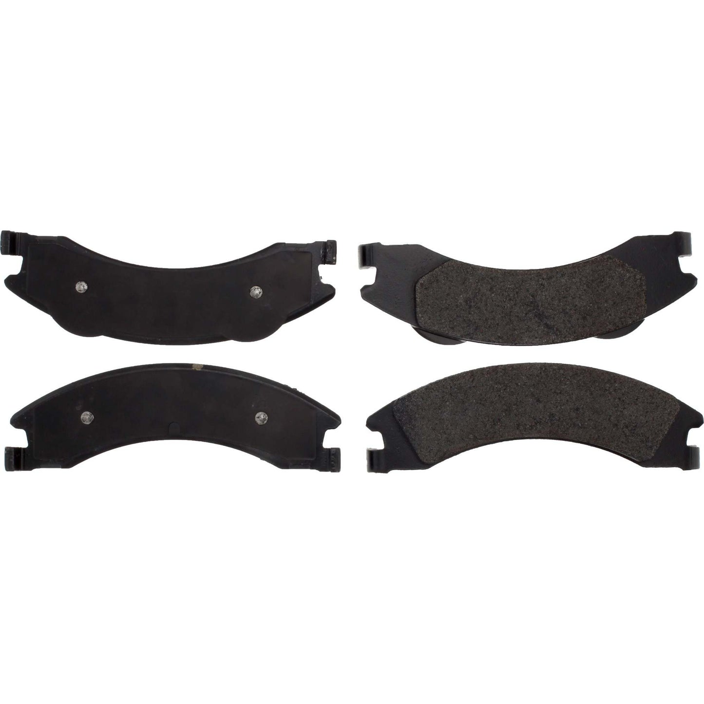 Centric Parts Disc Brake Pad Set Posi Quiet Extended Wear with Shims and Hardware for 2012-2014 Ford E-150 E-250 E-350 Super Duty 106.13291