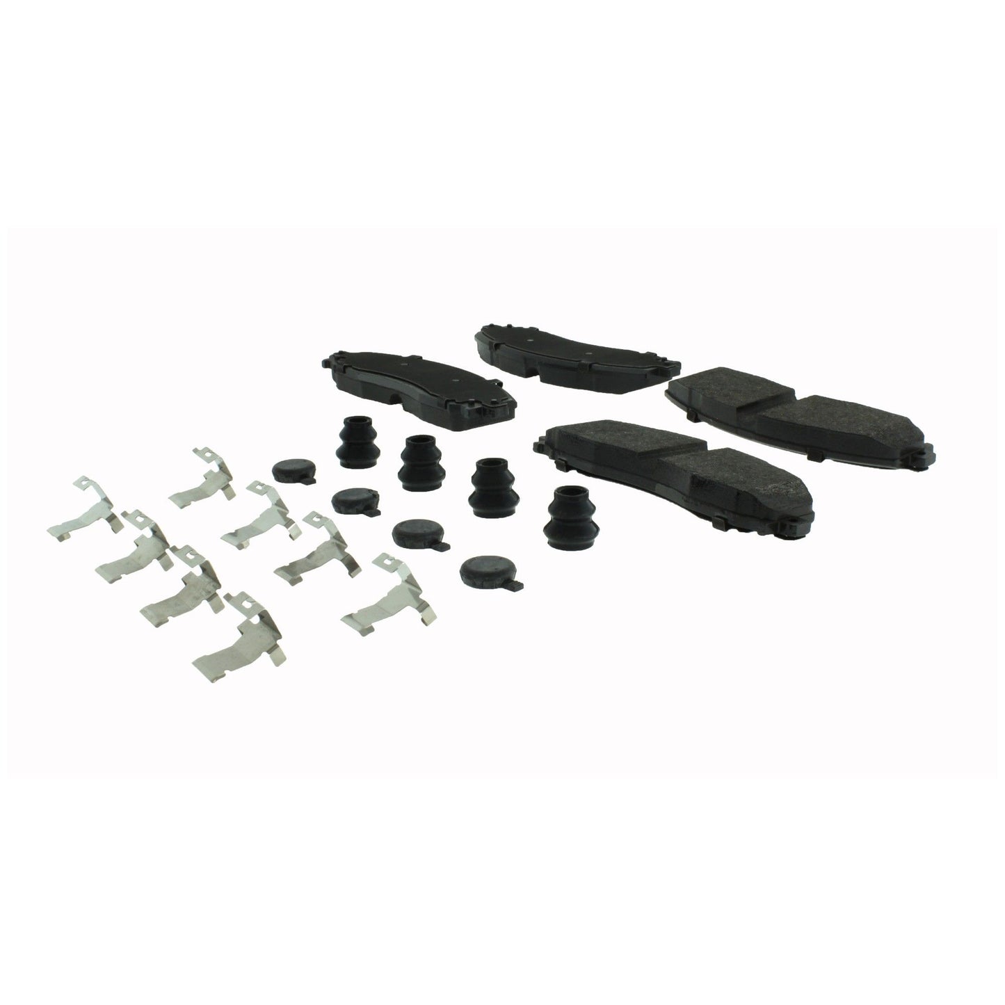 Centric Parts Disc Brake Pad Set Posi Quiet Extended Wear with Shims and Hardware for 2008-2011 Ford E-450 Super Duty 106.13300
