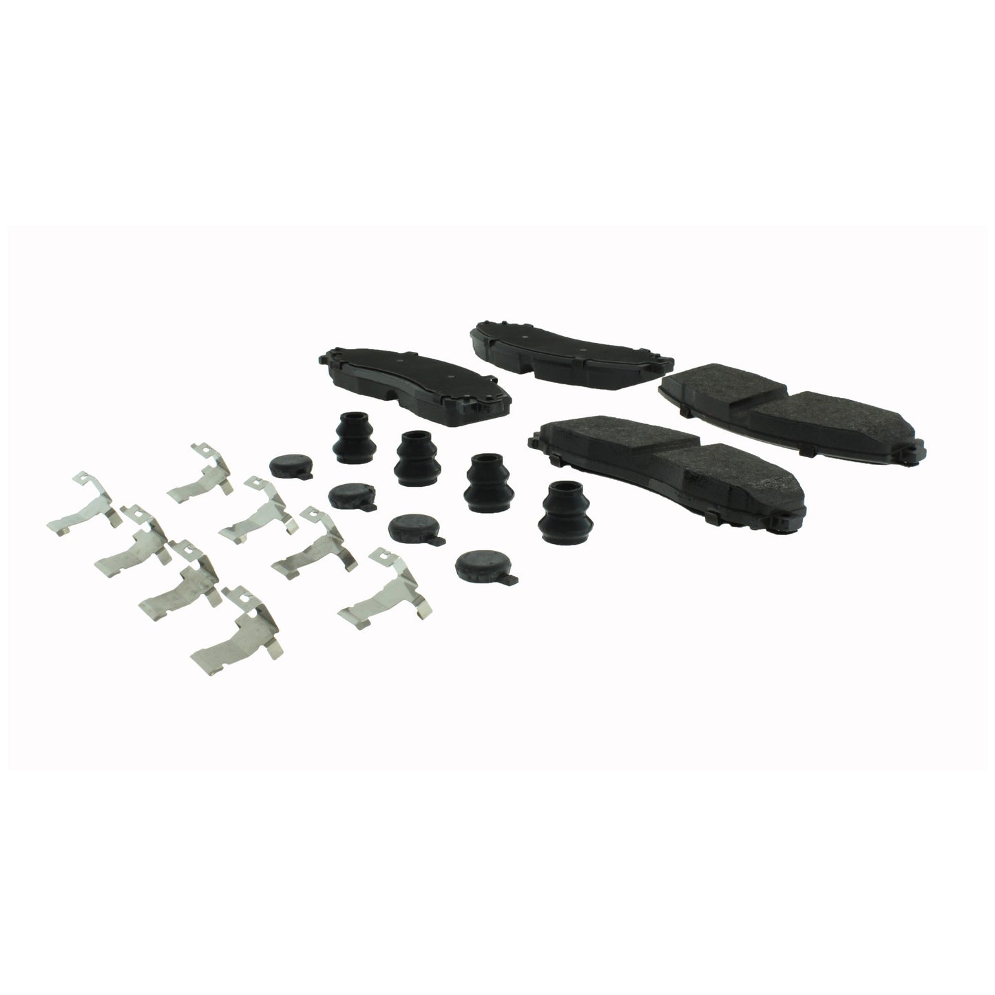 Centric Parts Disc Brake Pad Set Posi Quiet Extended Wear with Shims and Hardware for 2008-2011 Ford E-450 Super Duty 106.13300
