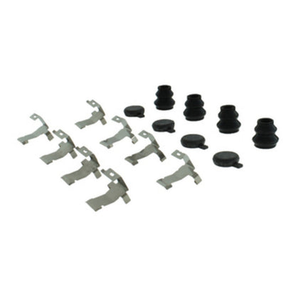 Centric Parts Disc Brake Pad Set Posi Quiet Extended Wear with Shims and Hardware for 2008-2011 Ford E-450 Super Duty 106.13300