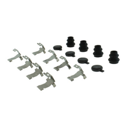 Centric Parts Disc Brake Pad Set Posi Quiet Extended Wear with Shims and Hardware for 2008-2011 Ford E-450 Super Duty 106.13300