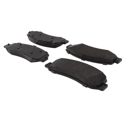 Centric Parts Disc Brake Pad Set Posi Quiet Extended Wear with Shims and Hardware for 2010-2013 Ford F-250 Super Duty, 2010-2012 Ford F-350 Super Duty 106.13330