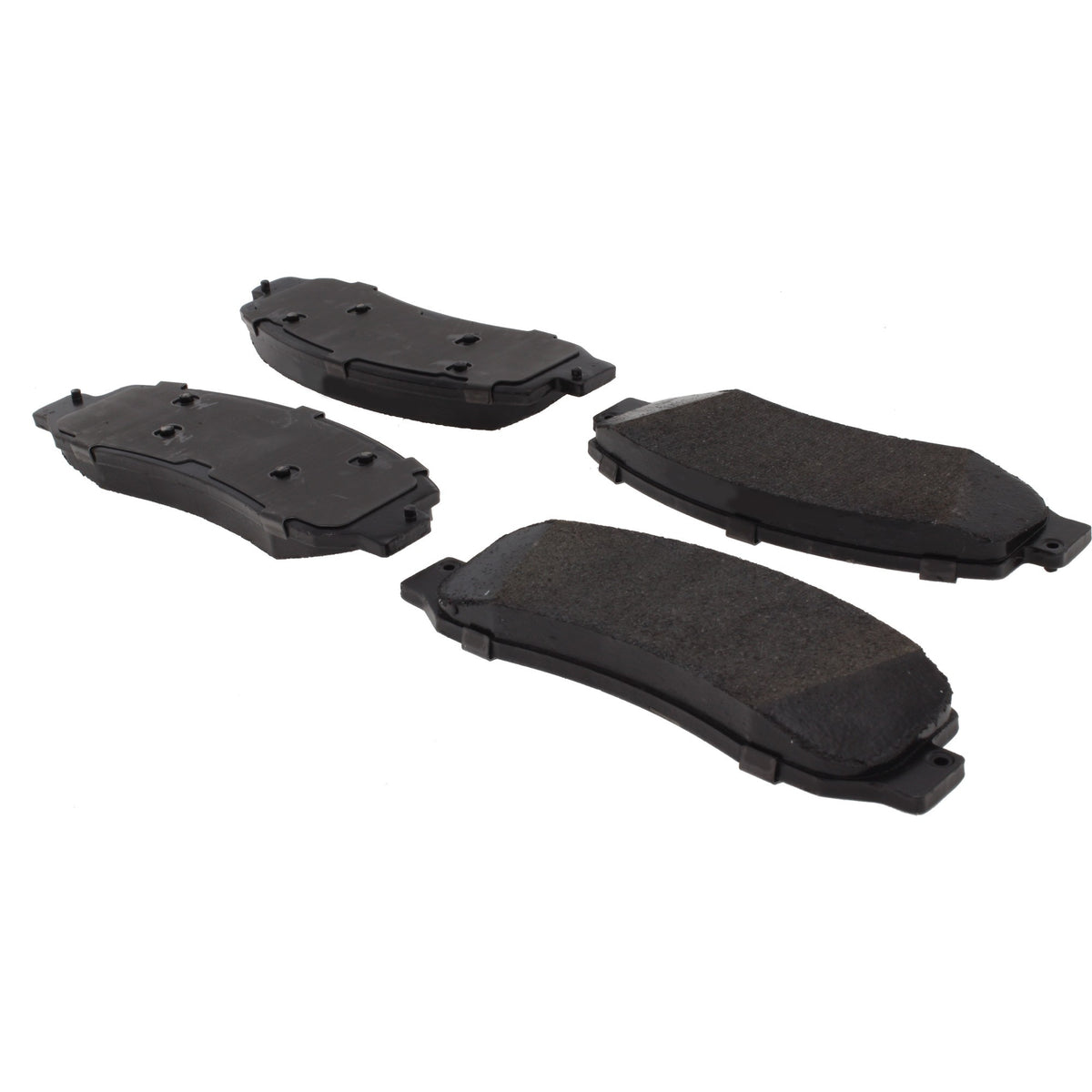Centric Parts Disc Brake Pad Set Posi Quiet Extended Wear with Shims and Hardware for 2010-2013 Ford F-250 Super Duty, 2010-2012 Ford F-350 Super Duty 106.13330