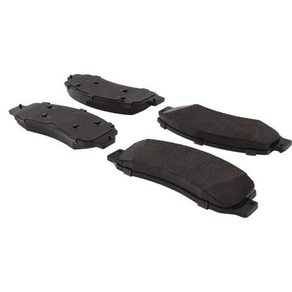 Centric Parts Disc Brake Pad Set Posi Quiet Extended Wear with Shims and Hardware for 2010-2013 Ford F-250 Super Duty, 2010-2012 Ford F-350 Super Duty 106.13330