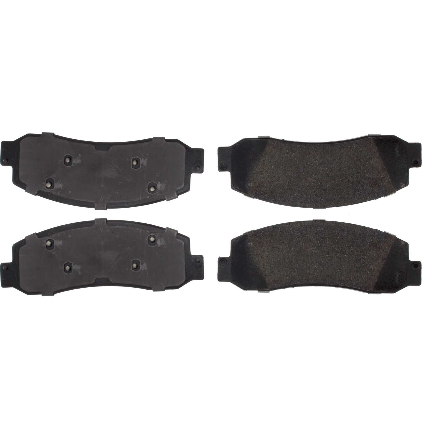 Centric Parts Disc Brake Pad Set Posi Quiet Extended Wear with Shims and Hardware for 2010-2013 Ford F-250 Super Duty, 2010-2012 Ford F-350 Super Duty 106.13330