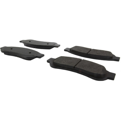 Centric Parts Disc Brake Pad Set Posi Quiet Extended Wear with Shims and Hardware for Ford F-250 Super Duty 2013-2011, F-350 2012-2011, F-350 Super Duty 2012-2008, F-450 Super Duty 2012-2010 106.13340