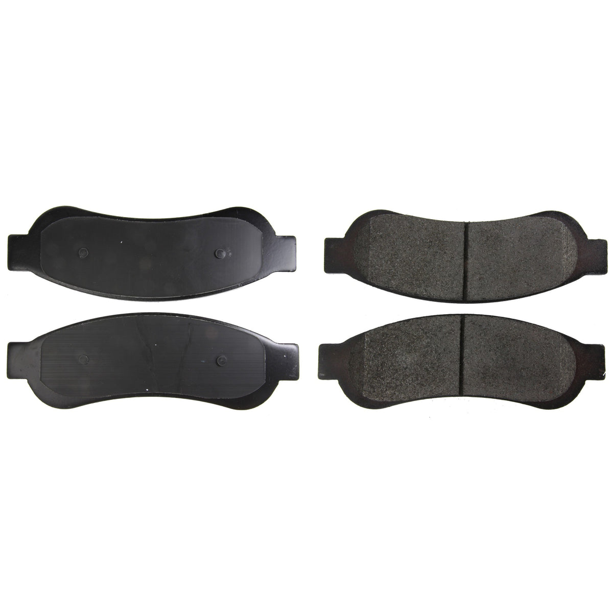 Centric Parts Disc Brake Pad Set Posi Quiet Extended Wear with Shims and Hardware for Ford F-250 Super Duty 2013-2011, F-350 2012-2011, F-350 Super Duty 2012-2008, F-450 Super Duty 2012-2010 106.13340