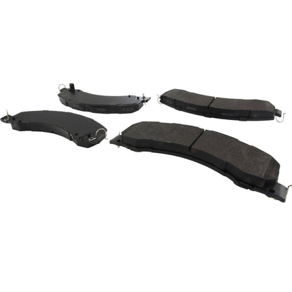 Centric Parts Disc Brake Pad Set Posi Quiet Extended Wear with Shims and Hardware for 2008-2010 Dodge Ram 4500/5500, 2011-2021 Ram 4500/5500