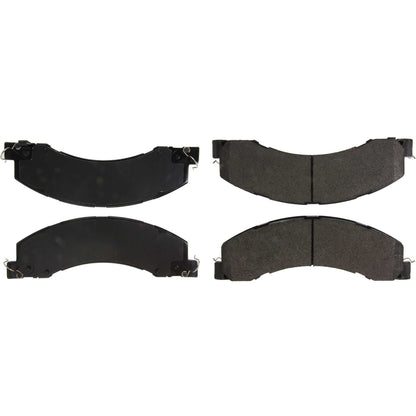 Centric Parts Disc Brake Pad Set Posi Quiet Extended Wear with Shims and Hardware for 2008-2010 Dodge Ram 4500/5500, 2011-2021 Ram 4500/5500