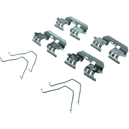 Centric Parts Disc Brake Pad Set Posi Quiet Extended Wear with Shims and Hardware for 2009-2010 Acura TSX 2008-2010 Honda Accord 106.13360