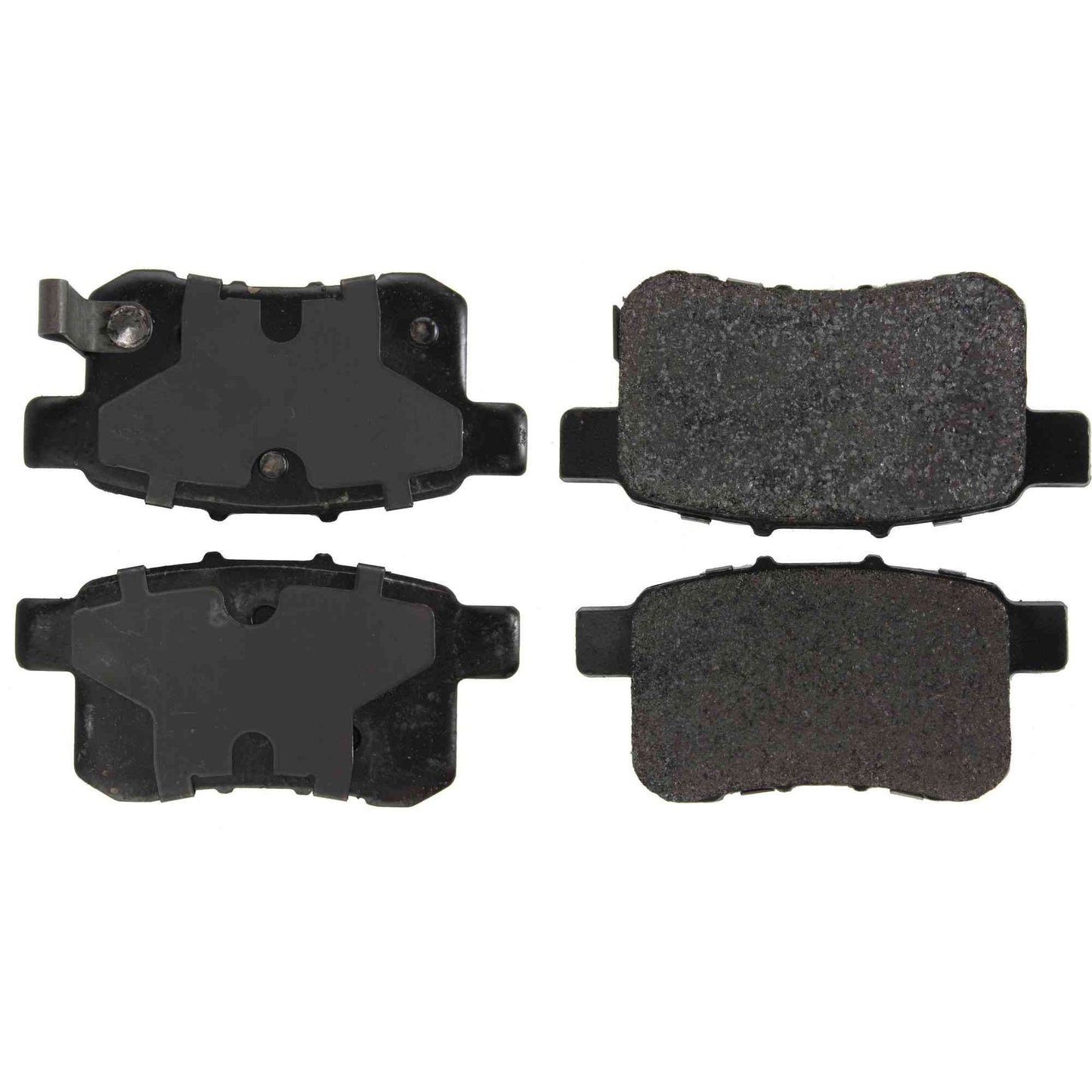 Centric Parts Disc Brake Pad Set Posi Quiet Extended Wear with Shims and Hardware for 2009-2010 Acura TSX 2008-2010 Honda Accord 106.13360