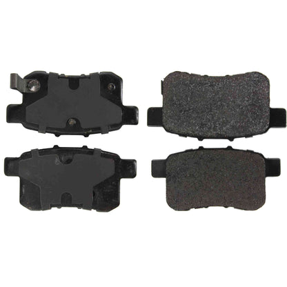 Centric Parts Disc Brake Pad Set Posi Quiet Extended Wear with Shims and Hardware for 2009-2010 Acura TSX 2008-2010 Honda Accord 106.13360